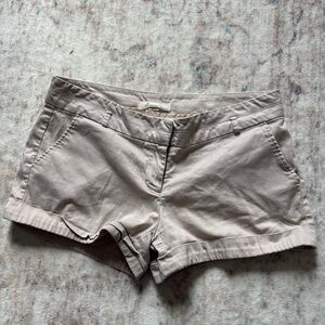 Forever 21 2000’s Micro Low-Waist khaki Shorts